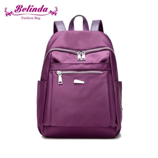 【Belinda】輕量休閒尼龍後背包(共三色)