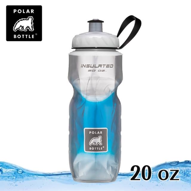 【Polar Bottle】20oz保冷水壺 漸層系列(雙層隔熱、長效保冷、自行車水壺、保溫水壺)