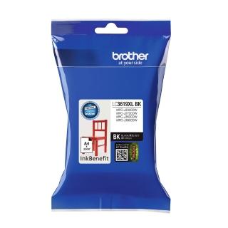 【Brother】LC3619XL-BK 原廠超高容量黑色墨水匣(速達)