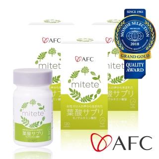 【AFC】葉酸三瓶組(日本原裝)