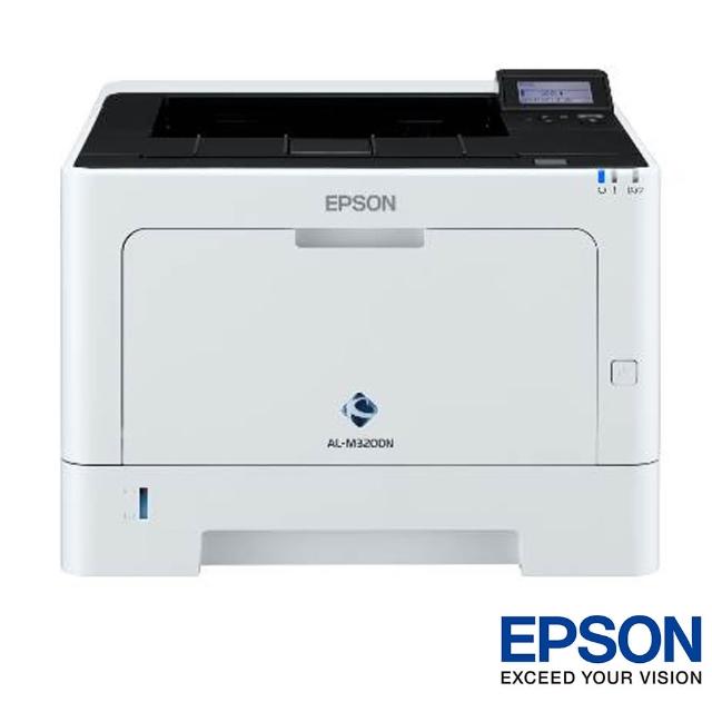 【EPSON】A4黑白商用雷射極速網路印表機(AL-M320DN)