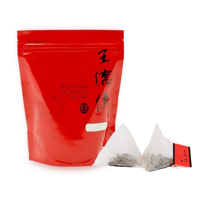 【王德傳】黑製普洱三角立體茶包30入