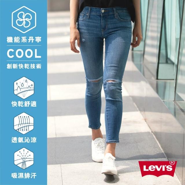 【Levis】711 中腰緊身七分褲 / COOL JEANS / 中彈力布料