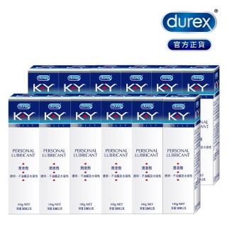 【Durex杜蕾斯】KY潤滑劑(100gX12)