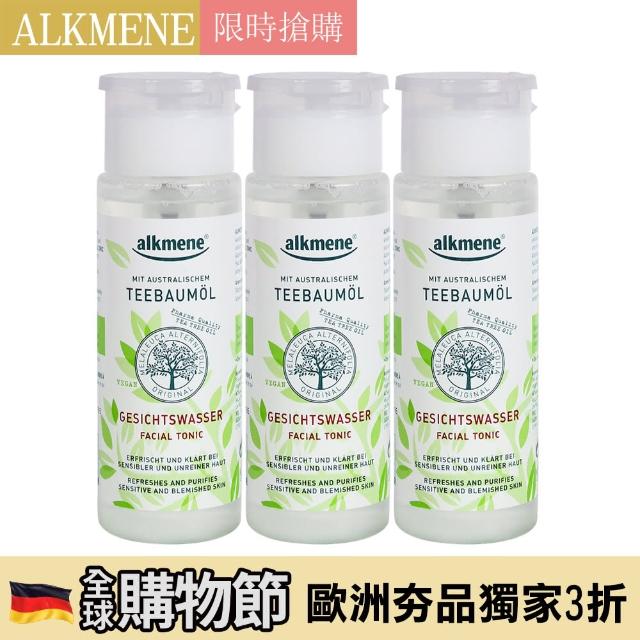 【德國Alkmene】茶樹精油淨膚毛孔緊膚水150ml(超值三入)