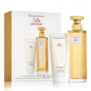 【Elizabeth Arden 雅頓】第五大道女性淡香精禮盒(淡香精125ml+身體乳100ml)