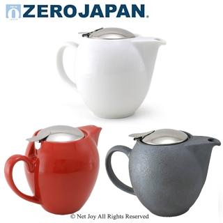 【ZERO JAPAN】品味生活陶瓷不鏽鋼蓋壺580cc(蕃茄紅)