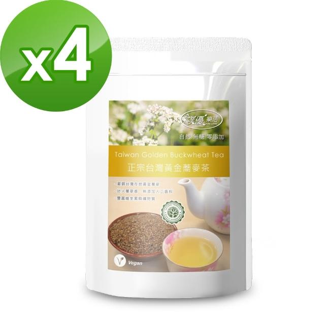 【樸優樂活】正宗台灣黃金蕎麥茶x4件組(10入/袋)