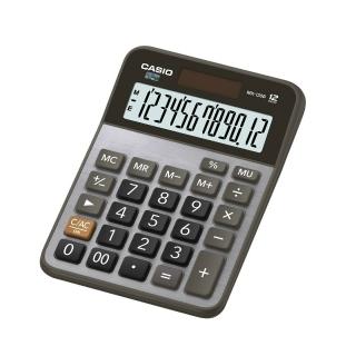 【CASIO卡西歐】12位數雙電源商用計算機(MX-120B)