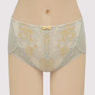 【曼黛瑪璉】包覆提托雙弧  高腰修飾內褲(璀璨灰)