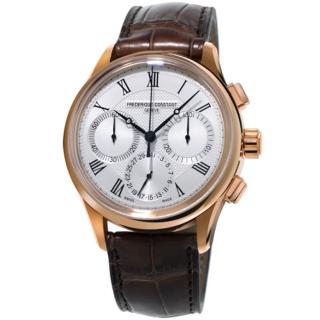 【康斯登 FREDERIQUE CONSTANT】自製機芯返馳式計時腕錶(FC-760MC4H4)