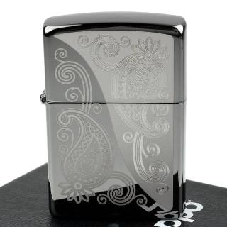【ZIPPO】美系-Paisley Design-佩斯利花紋圖案設計打火機