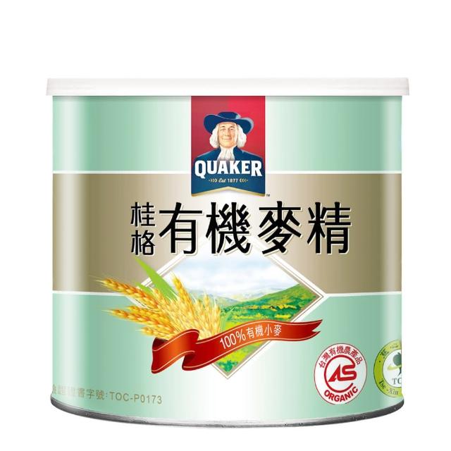 【QUAKER 桂格】敏兒HA有機麥精(300g/罐)