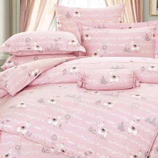 【GiGi居家寢飾生活館】100%純天絲TENCEL雙人七件式兩用被床罩組(童話 雙人5x6.2尺)