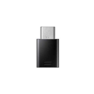 【SAMSUNG 三星】Micro USB to Type C 原廠轉接器_黑(盒裝拆售款)