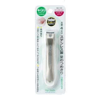 【Greenbell 綠鐘 +QQ】日本綠鐘匠之技鍛造不銹鋼寬口足趾用指甲剪(4mm刃口加寬 曲線刃 QQ-106)
