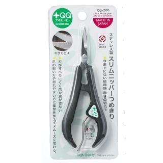 【Greenbell 綠鐘 +QQ】日本綠鐘+QQ不鏽鋼防滑彈力指甲修飾剪(鋸齒刃 彈力型 QQ-200)
