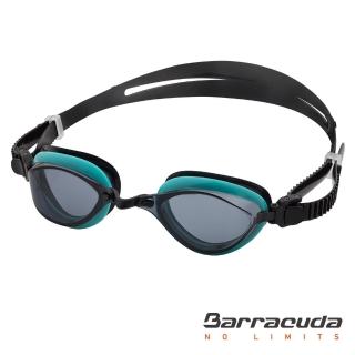 【Barracuda 巴洛酷達】成人競技抗UV防霧泳鏡-FENIX＃72755(抗UV防霧廣角專利波浪舒適護墊)