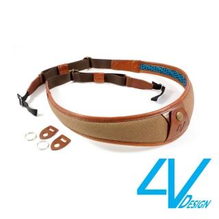 【4V Design】ALA系列相機背帶 LU-CV2223-棕/棕色(L)