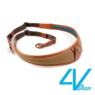 【4V Design】ALA系列相機背帶 LR-CV2223-棕/棕色(L)