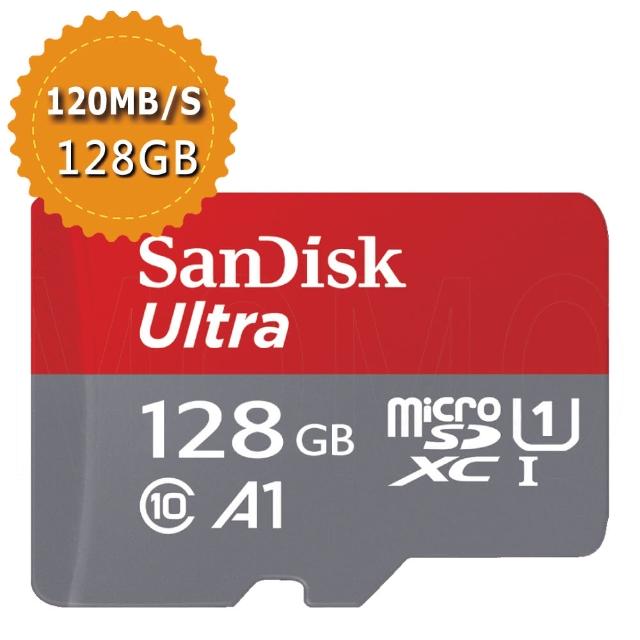 【SanDisk】Ultra 128GB microSDXC A1 記憶卡100MB/s(平行輸入) 【SanDisk】Ultra 128GB microSDXC A1 記憶卡100MB/s(平行輸入)