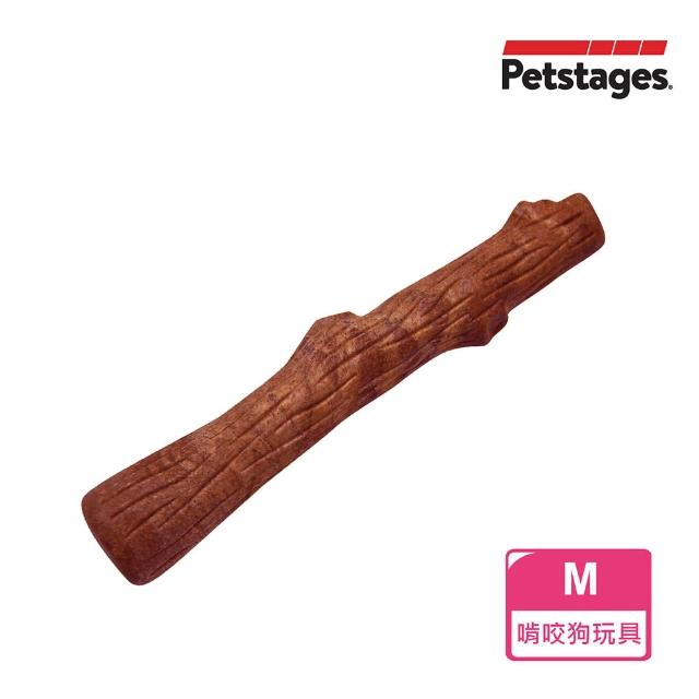 【Petstages】BBQ史迪克-M(烤肉木風味 安全耐咬)