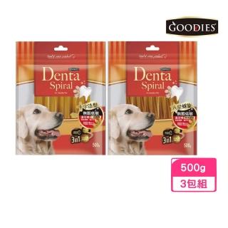 【GOODIES】Denta Spiral 無穀低敏潔牙棒 500g*4包組