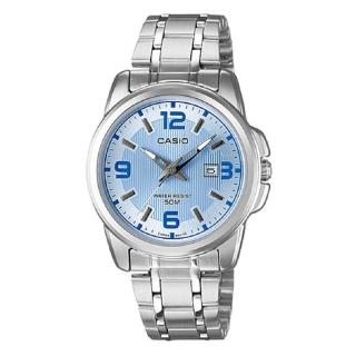 【CASIO 卡西歐】簡約知性女腕錶-藍面(LTP-1314D-2A)