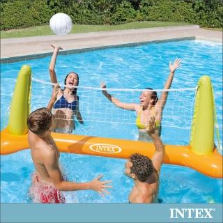 【INTEX】兒童排球充氣玩具/水上排球網架(56508)