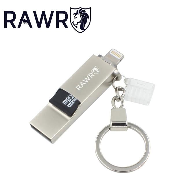 RAWR Lightning+USB Type-A microSD讀卡機