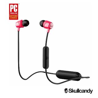 【Skullcandy 美國潮牌】JIB 吉寶 藍牙耳機-黑紅色(141)