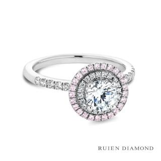 【RUIEN DIAMOND】GIA50分 3EX D VS2(18K白金 鑽石戒指)