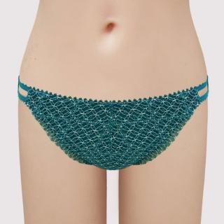 【瑪登瑪朵】La Pretti 低腰三角萊克內褲(希臘綠)