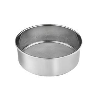 【MINEX】日本不銹鋼平底麵粉篩網-18.5cm-日本製(V-606)