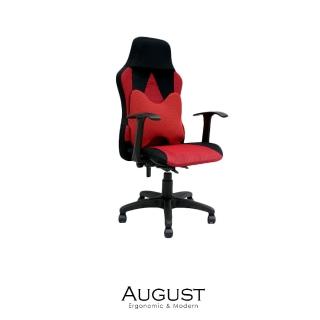 【obis】August透氣網布高背腰枕辦公椅/電腦椅 兩色可選(高背/腰枕/透氣網布)