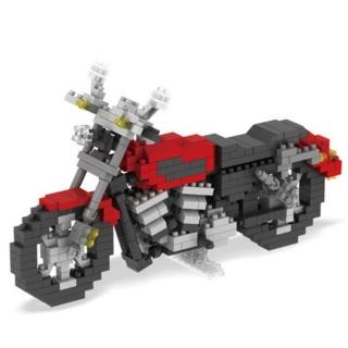 【iPlay玩積木】鑽石積木 經典玩家收藏 野狼重機造型-421pcs-043
