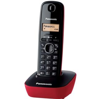 【Panasonic 國際牌】數位高頻無線電話-發財紅(KX-TG1611)