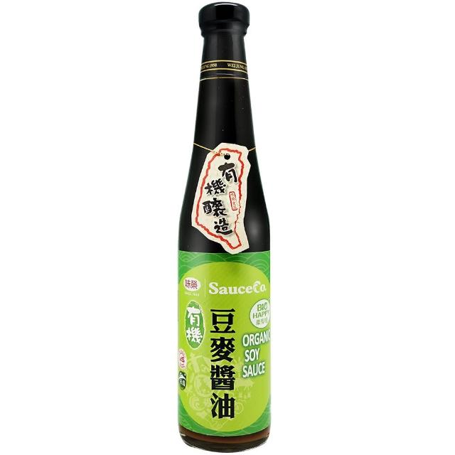 【味榮】有機豆麥醬油(420ml)