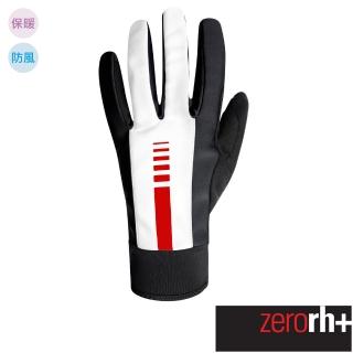 【ZeroRH+】義大利 LOGO SOFT 專業防風保暖自行車手套 ●白色、黑色、螢光黃、桃紅、黑/白●(ICX9113)
