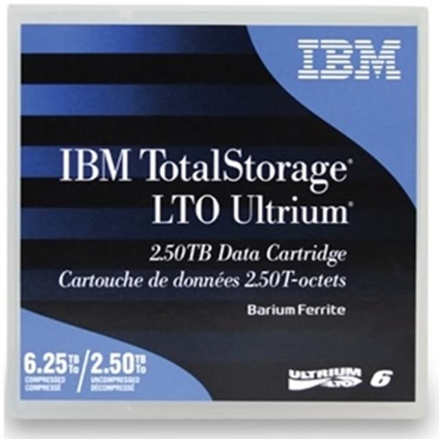 【IBM】LTO6 磁帶 2.5 TB-6.25TB一盒五卷