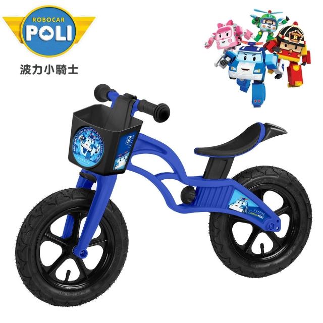 【聖誕禮物BabyTiger 虎兒寶】Robocar Poli 救援小英雄滑步車(波力小騎士)