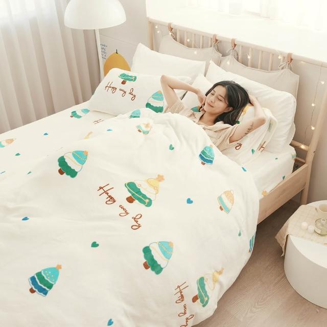 【BUHO布歐】送收納袋｜法蘭絨加厚暖暖被2.3kg(多款任選/冬被)