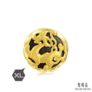 【點睛品】Charme XL 文化祝福 四神獸青龍轉運珠 黃金串珠