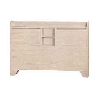 【AS】路6尺洗白H型床頭片-184.5x11.7x102cm