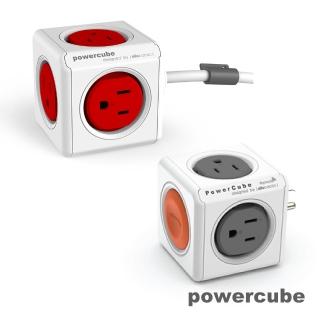 【Powercube】魔術方塊雙件組(遙控擴充插座+延長線1.5m)