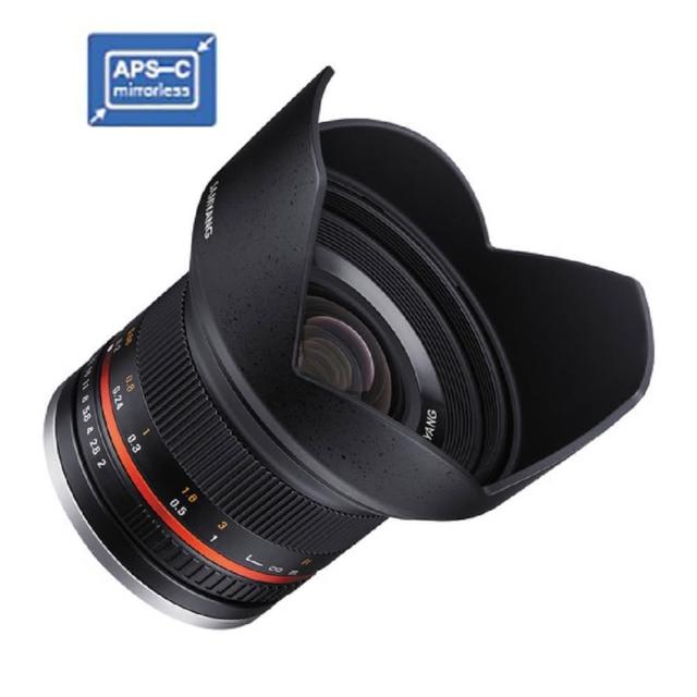 【韓國SAMYANG】12mm F2  APS-C 微單眼手動鏡頭(公司貨 Sony-E接環)