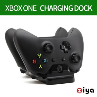 【ZIYA】XBOX ONE 副廠 遊戲手把 遙控器手把充電座 座充組合(贈送電池2入)