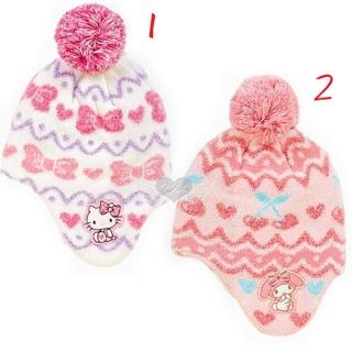 【TDL】台灣製HELLO KITTY美樂蒂兒童帽子保暖帽適合頭圍約40-45cm 2選1(10621936)