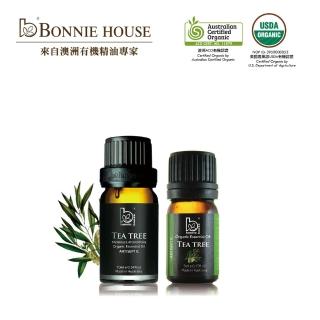 【Bonnie House】生活專家_茶樹精油10ml+茶樹精油5ml(ACO/USDA)