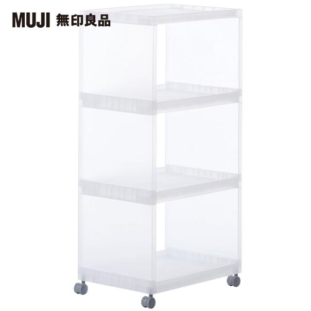 ã€MUJI ç„¡å°è‰¯å“ã€‘PPçµ„åˆç®±/3æ®µ/é™„è¼ªå­